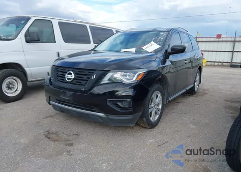 2017 Nissan Pathfinder S из США, поврежденный, VIN 5N1DR2MN4HC643322